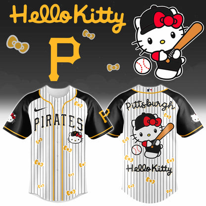 Pittsburgh Pirates Hello Kitty 2026 Jersey Baseball