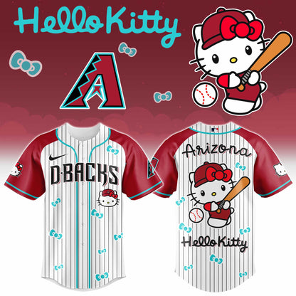 Arizona Diamondbacks Hello Kitty 2026 Jersey Baseball