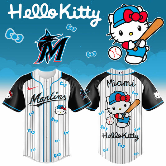 Miami Marlins Hello Kitty 2026 Jersey Baseball