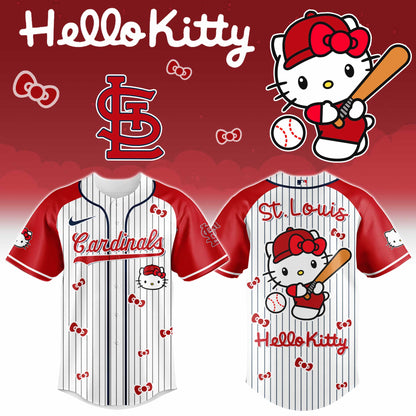 St. Louis Cardinals Hello Kitty 2026 Jersey Baseball