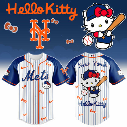 New York Mets Hello Kitty 2026 Jersey Baseball