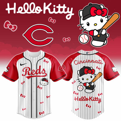Cincinnati Reds Hello Kitty 2026 Jersey Baseball