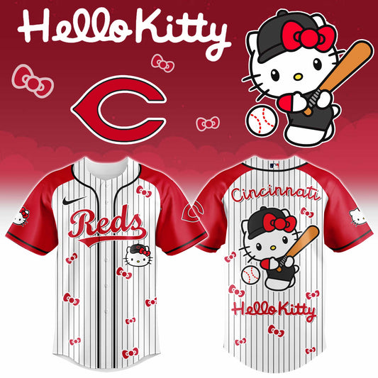 Cincinnati Reds Hello Kitty 2026 Jersey Baseball