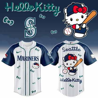 Seattle Mariners Hello Kitty 2026 Jersey Baseball