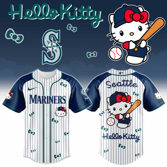 Seattle Mariners Hello Kitty 2026 Jersey Baseball