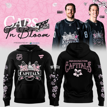Caps In Bloom Collection -  Washington Capitals Cherry Blossom 2026 Hoodie