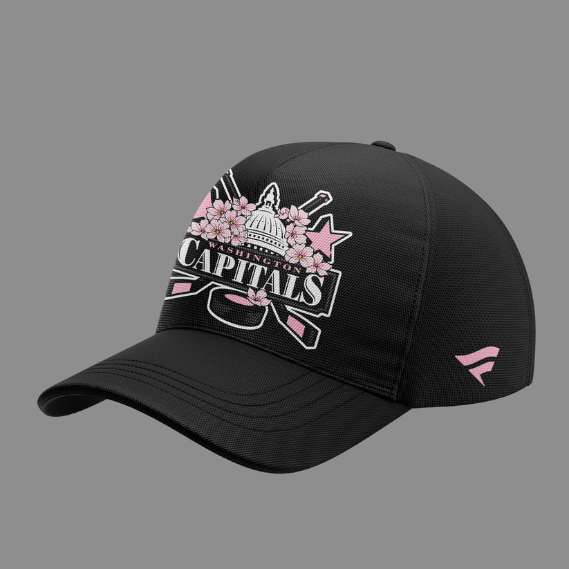 Caps In Bloom Collection -  Washington Capitals Cherry Blossom 2026 Hoodie