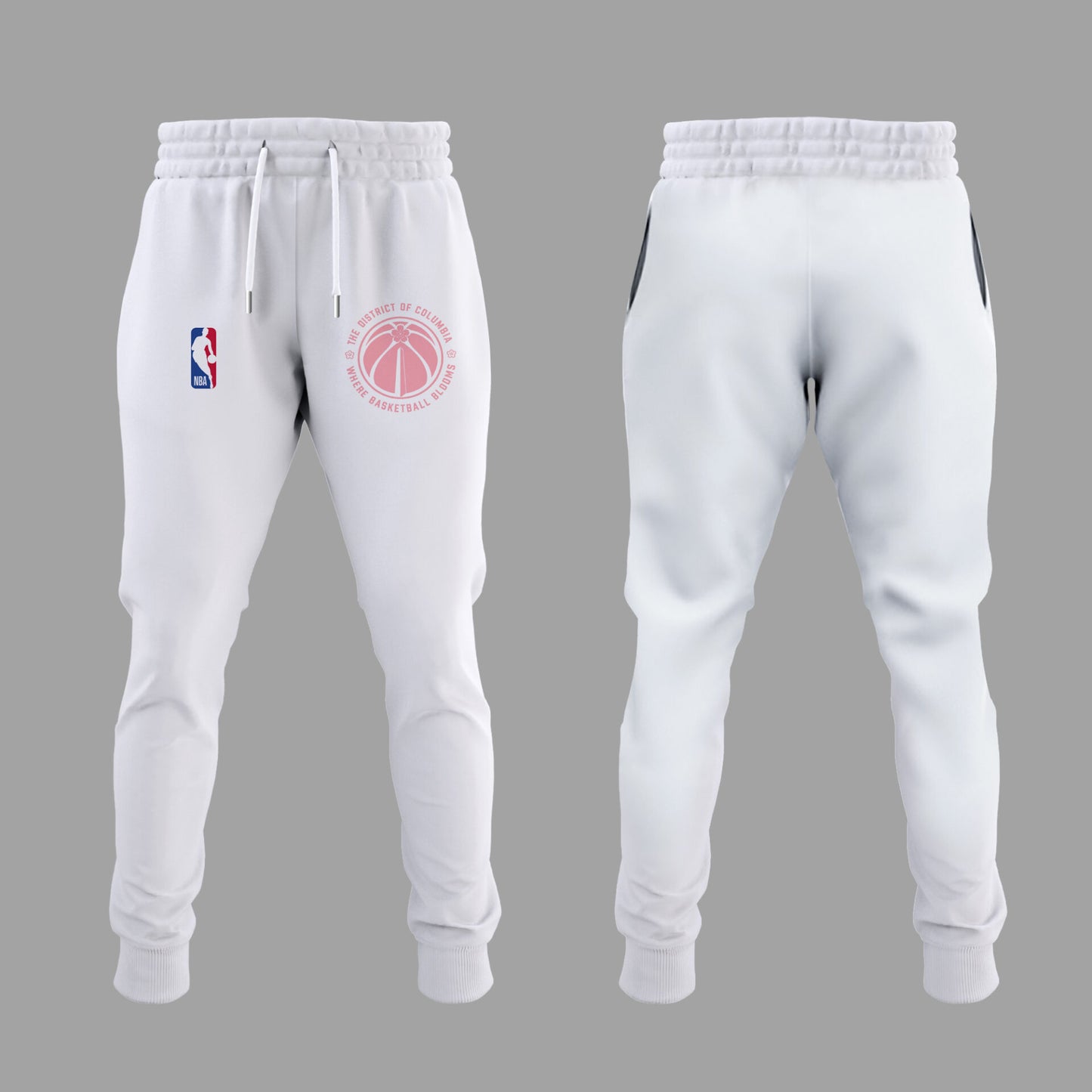 Washington Wizards Merch - Cherry Blossom Hoodie - City In Bloom Collecions