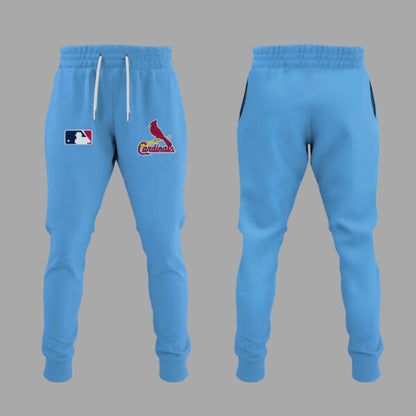 St. Louis Cardinals Baseball Light Blue Hoodie For Nurses Night 2025 Season