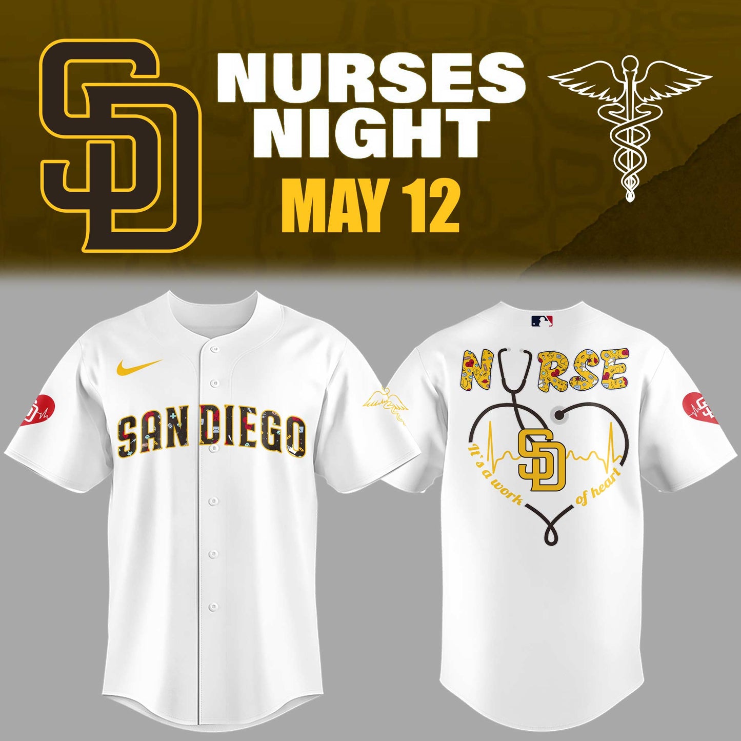 San Diego Padres Baseball Jersey