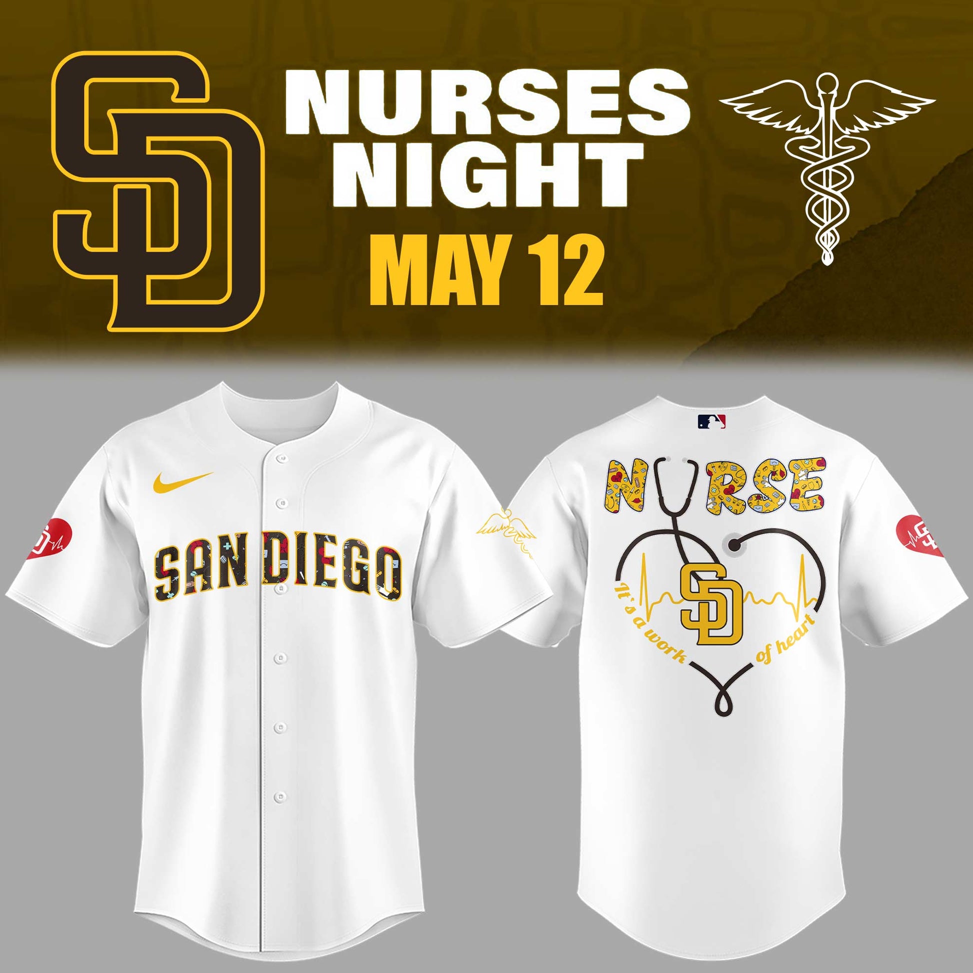 San Diego Padres Baseball Jersey