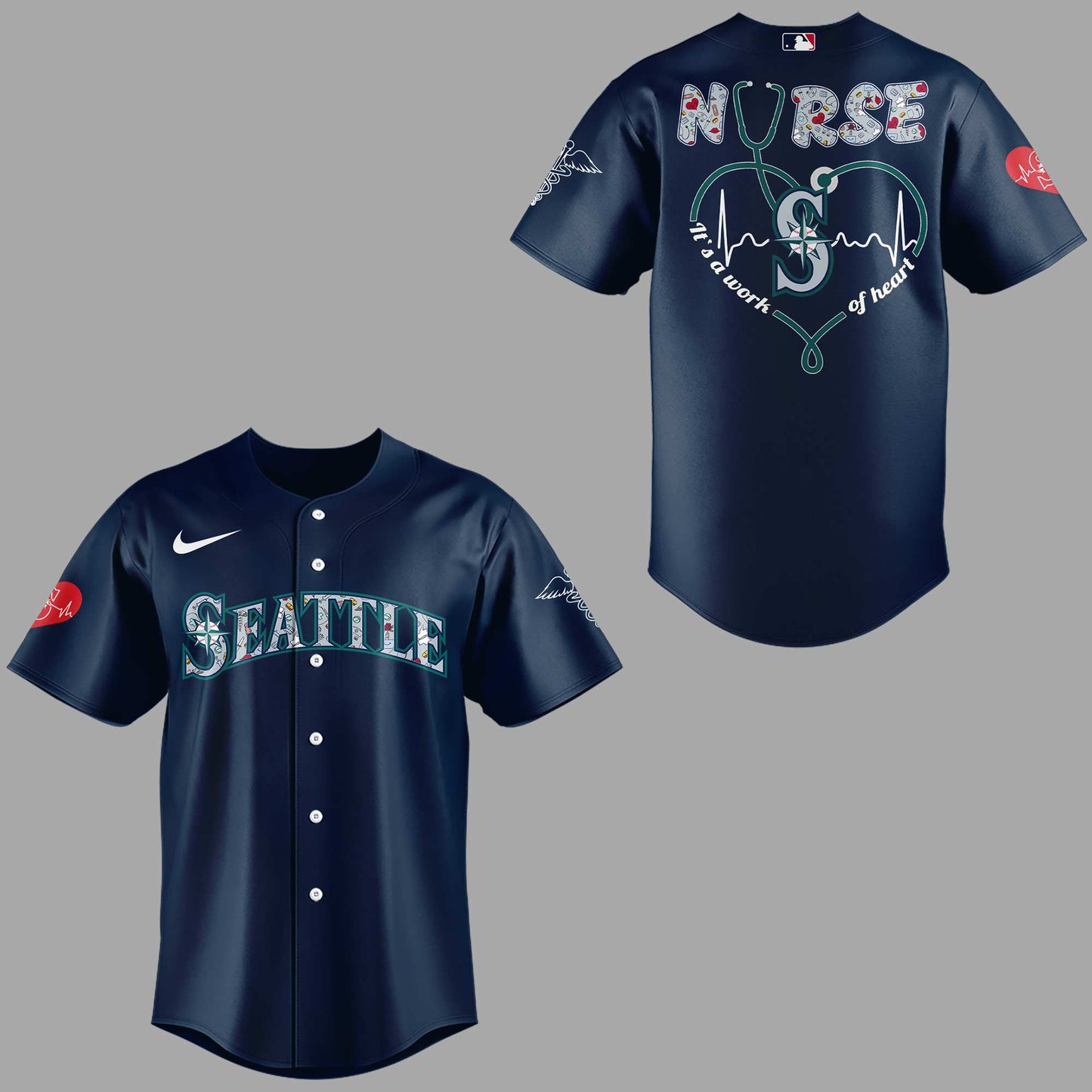 Seattle Mariners Baseball Jersey