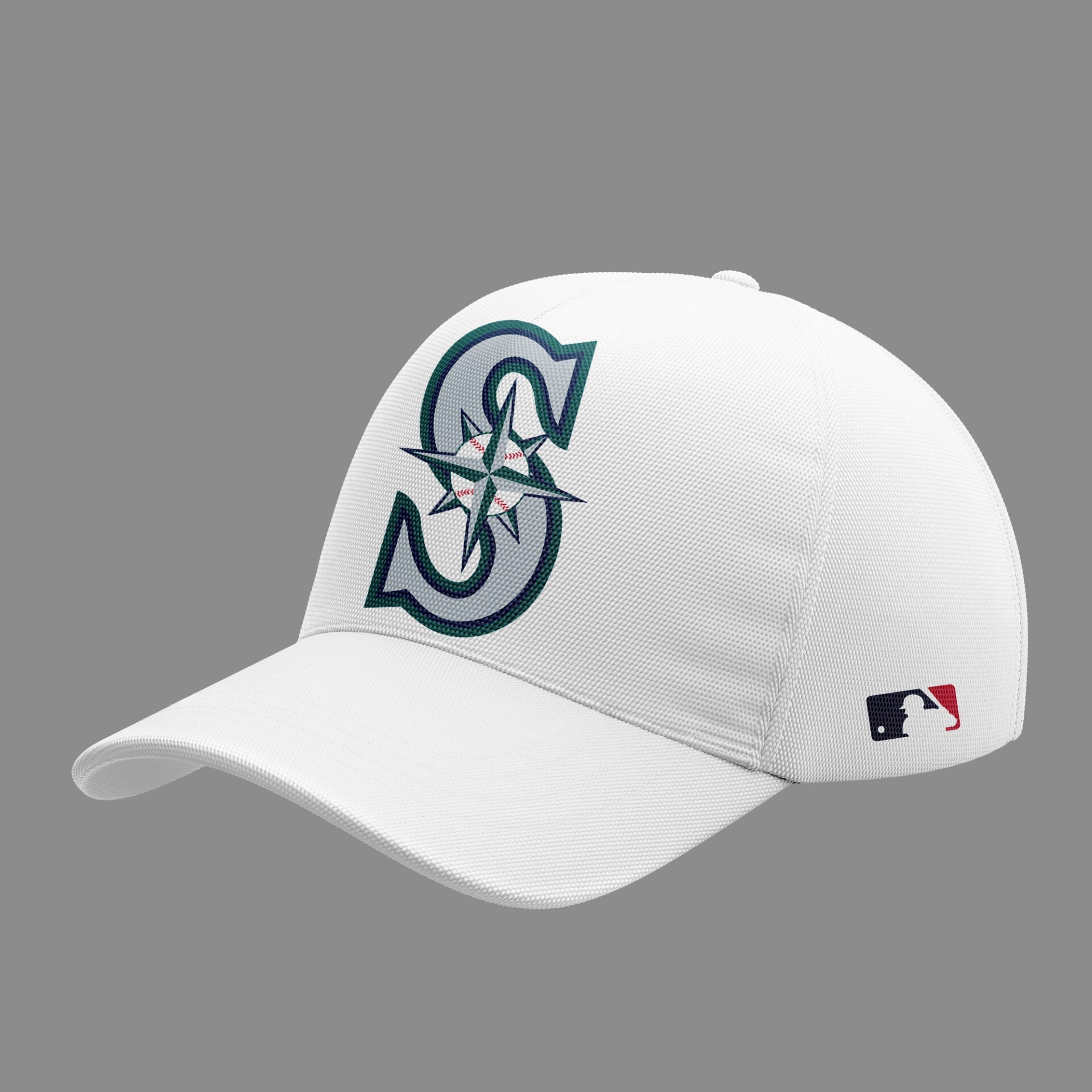 Seattle Mariners Baseball White T-Shirt