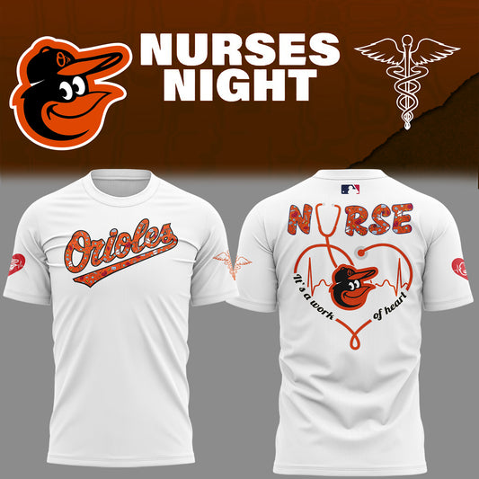 Baltimore Orioles Baseball White T-Shirt