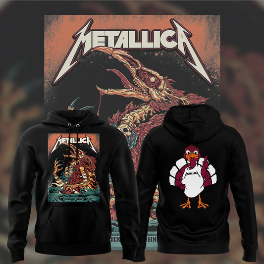 Virginia Tech Music Concert Black Hoodie - Exit Light Enter Night Shirt