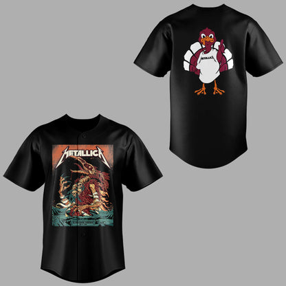 Virginia Tech Music Concert Black Jersey - Exit Light Enter Night Shirt