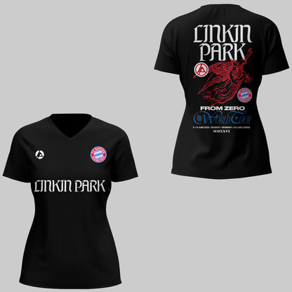 Linkin Park “From Zero World Tour” x FC Bayern V-neck TShirt | VE20
