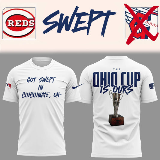 Limited Edition Reds "Got Swept In Cincinnati" 2025 T-Shirt