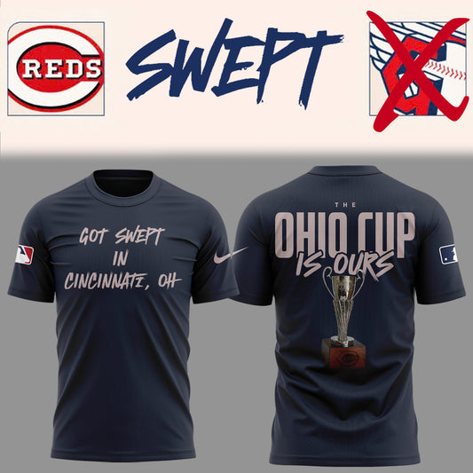Limited Edition Reds "Got Swept In Cincinnati" 2025 T-Shirt