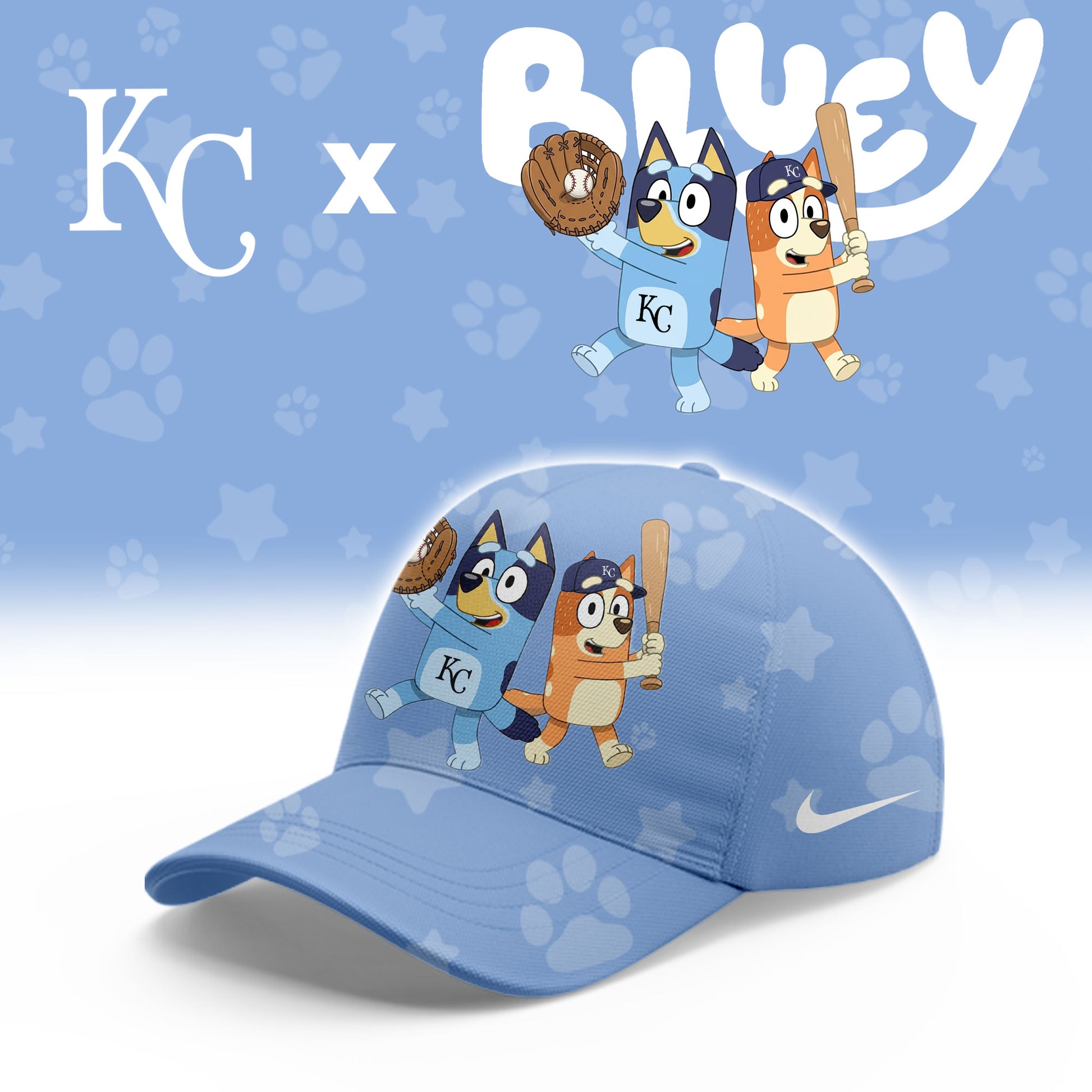 Kansas City Royals Bluey Night Game Limited Hoodie