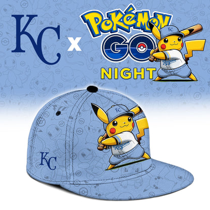 Kansas City Royals Pokemon GO Night Limited Baseball Jersey