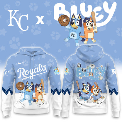 Kansas City Royals Bluey Night Game Limited Hoodie