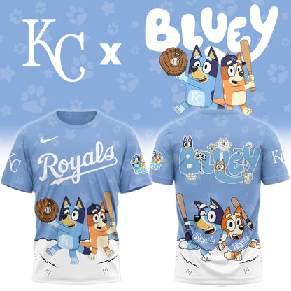 Kansas City Royals Bluey Night Game Limited T-Shirt