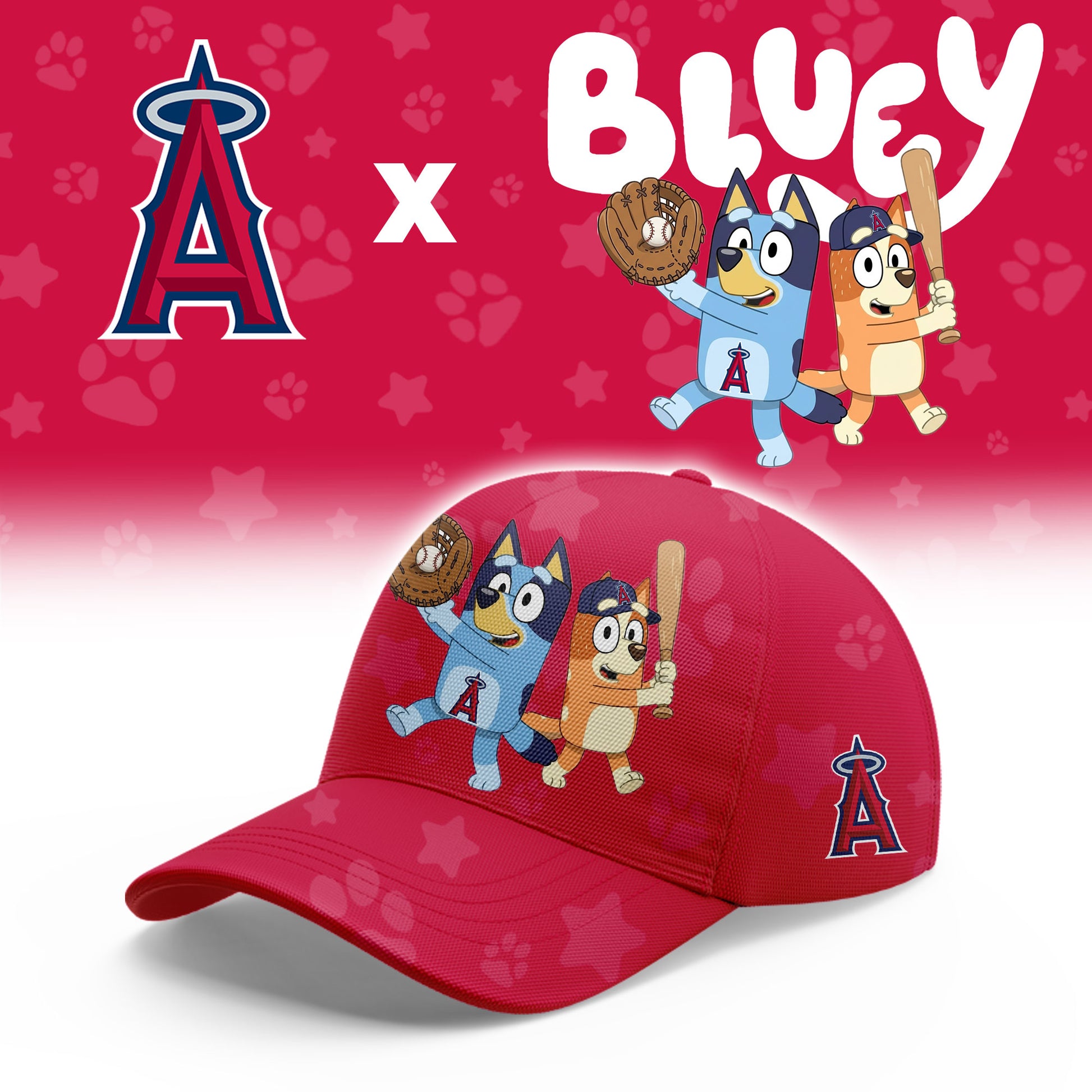 Los Angeles Angels Bluey Night Game Limited T-Shirt