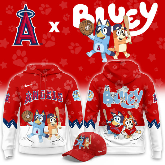 Los Angeles Angels Bluey Night Game Limited Hoodie