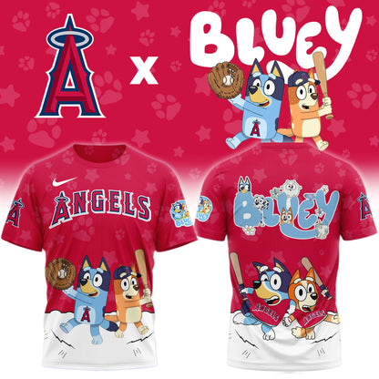 Los Angeles Angels Bluey Night Game Limited T-Shirt