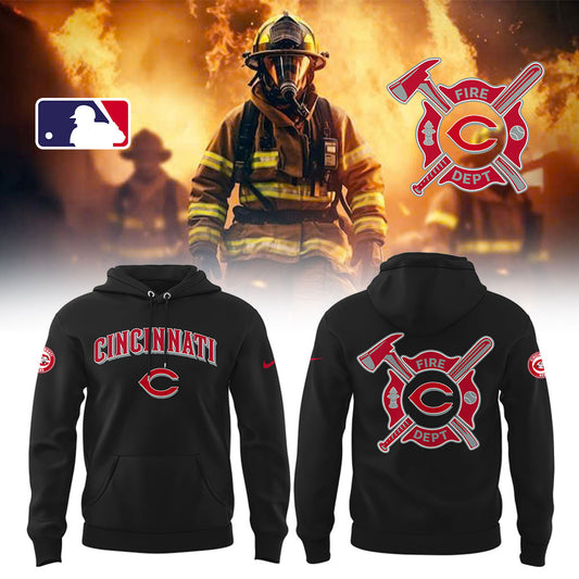 Cincinnati Reds x Firefighter Appreciation Night Hoodie