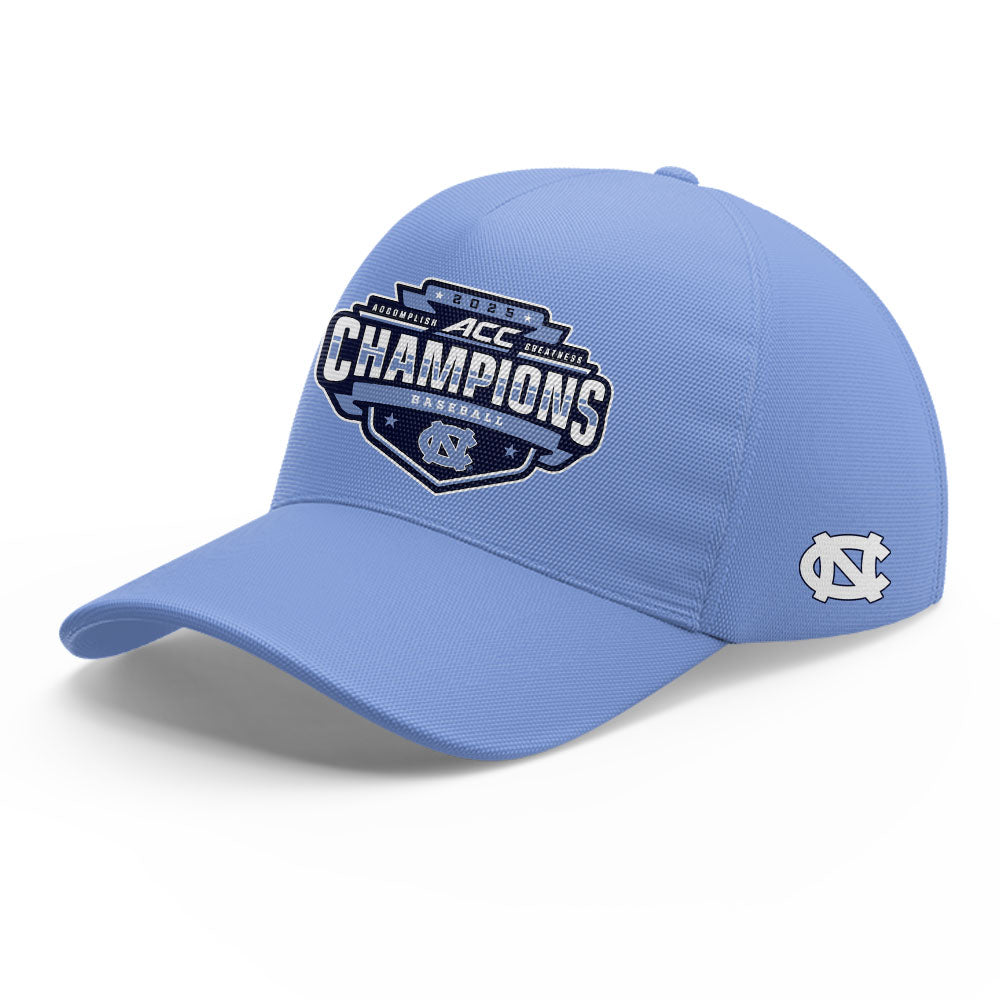 North Carolina Baseball x 2025 ACC Baseball Champions T-Shirt - North Carolina Tar Heels Shirt NC 05