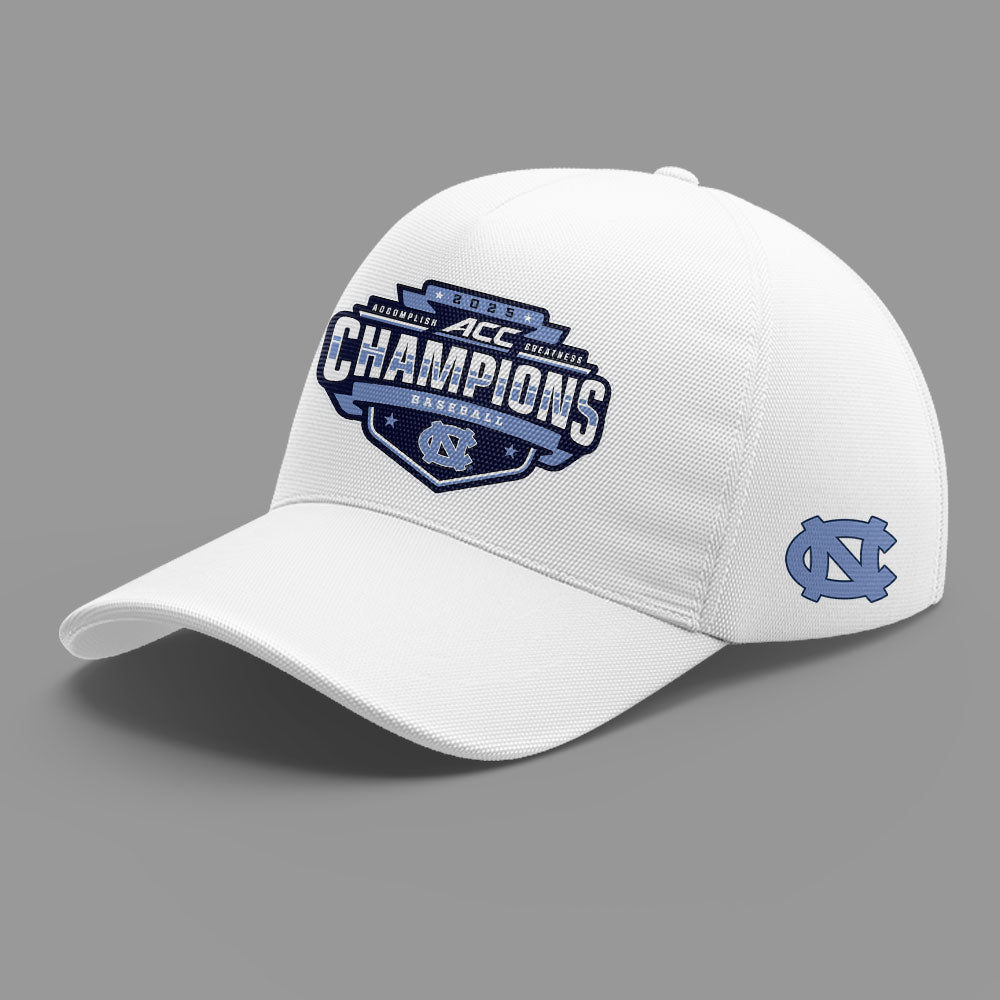 North Carolina Baseball x 2025 ACC Baseball Champions Hoodie - North Carolina Shirt NC 14