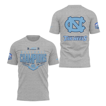 North Carolina Baseball x 2025 ACC Baseball Champions T-Shirt - North Carolina Tar Heels Shirt NC 07