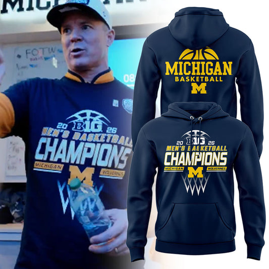 Limited Edition Michigan Wolverines B10 Mbb Champions Hoodie
