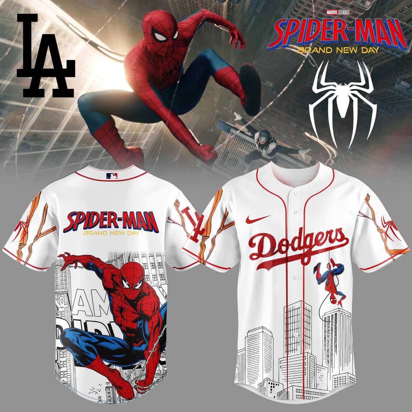 MLB ALL TEAM x Spider Man: Brand New Day Jersey | VX91