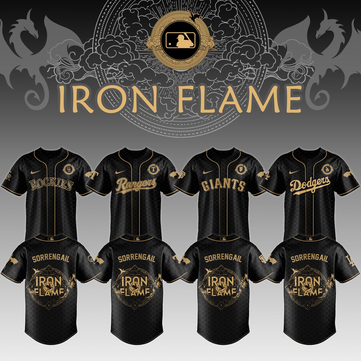 MLB ALL TEAMS x Iron Flame Jersey | AM99