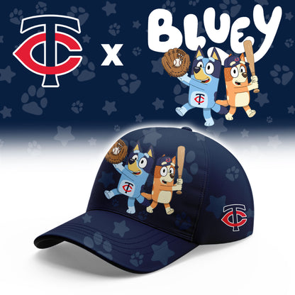 Minnesota Twins Bluey Night Game Limited T-Shirt
