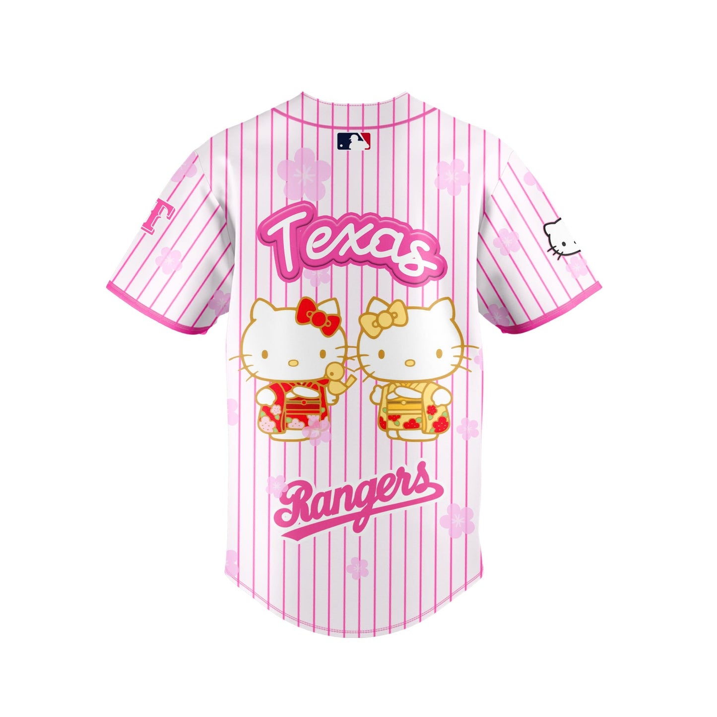 Texas Rangers Baseball Jersey 🌸💕 Hello Kitty Night Happy GirlsDay! Hinamatsuri Jersey