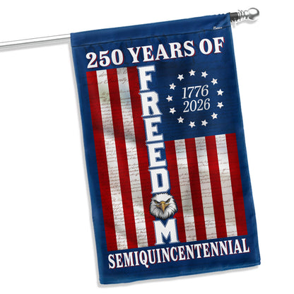250 Years of Freedom Flag | 1776-2026 Semiquincentennial Decorative Flag