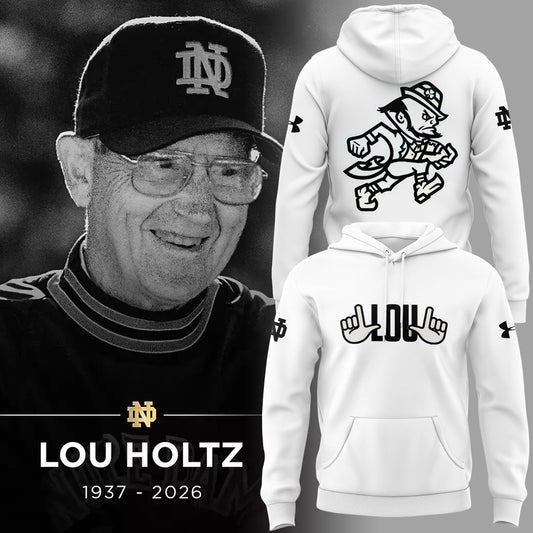 Thanks for the Memories - Legacy Of Lou Holtz Hoodie White And Black - Notre Dame Lou Holtz Shirt