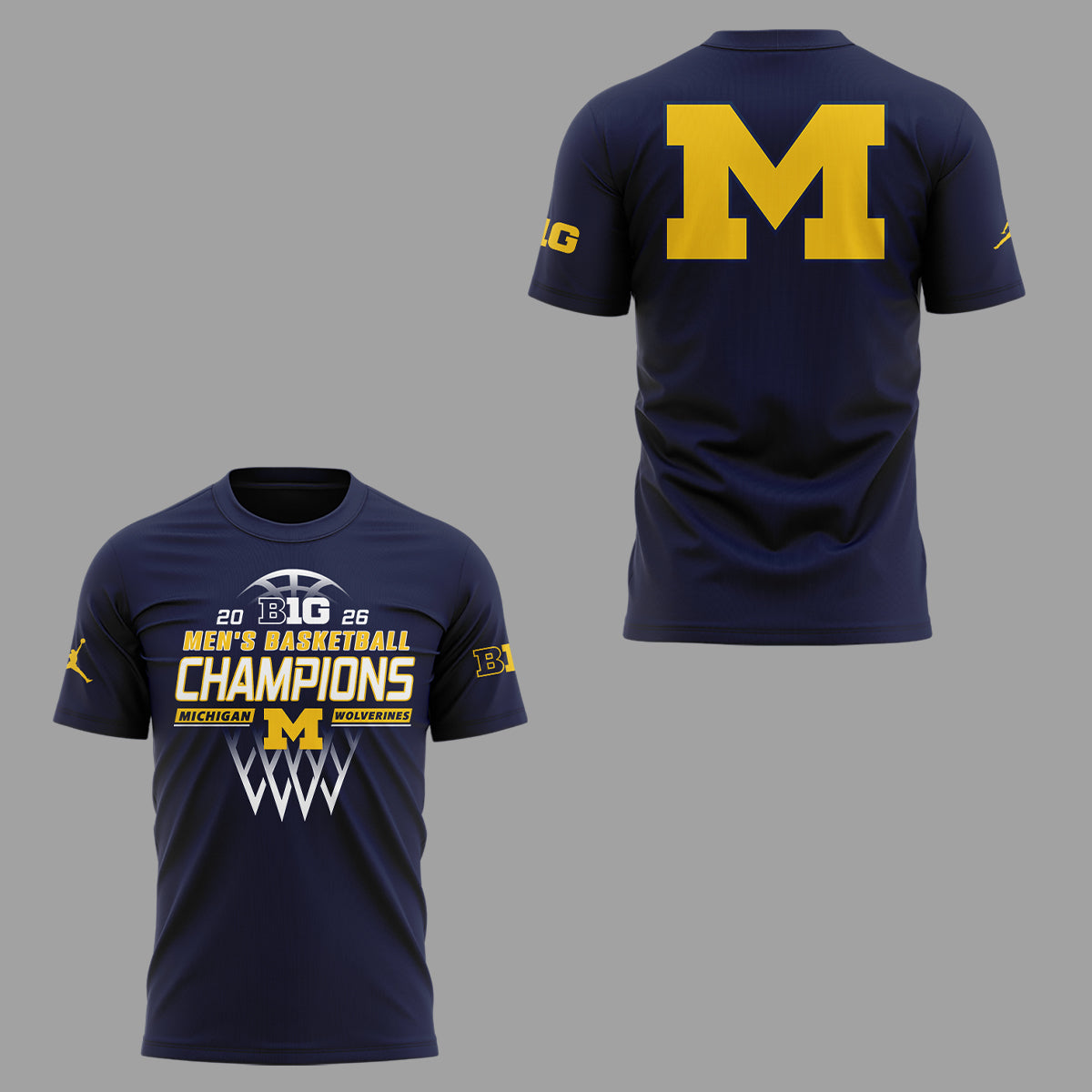 Limited Edition Michigan B10 Mbb Champions T-shirt