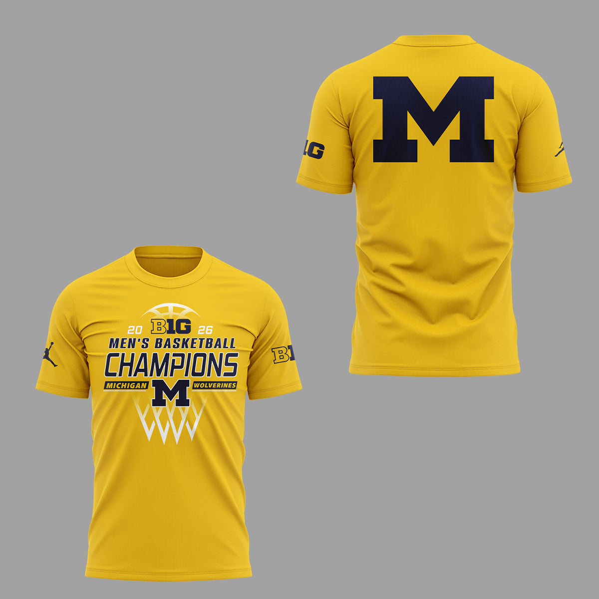 Limited Edition Michigan B10 Mbb Champions T-shirt