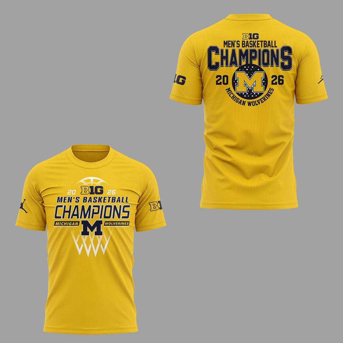 Limited Edition Michigan B10 Mbb Champions T-shirt