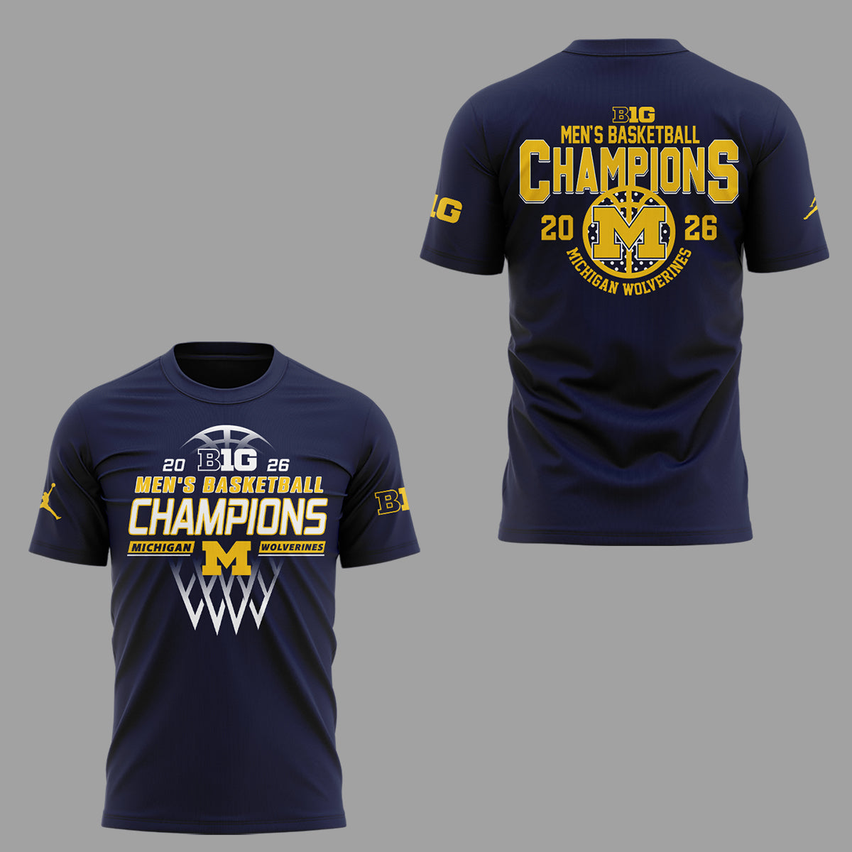 Limited Edition Michigan B10 Mbb Champions T-shirt