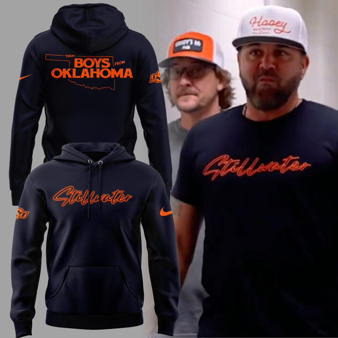Limited Edition The Boys From Oklahoma Stillwater Hoodie