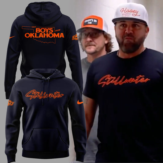 Limited Edition The Boys From Oklahoma Stillwater Hoodie