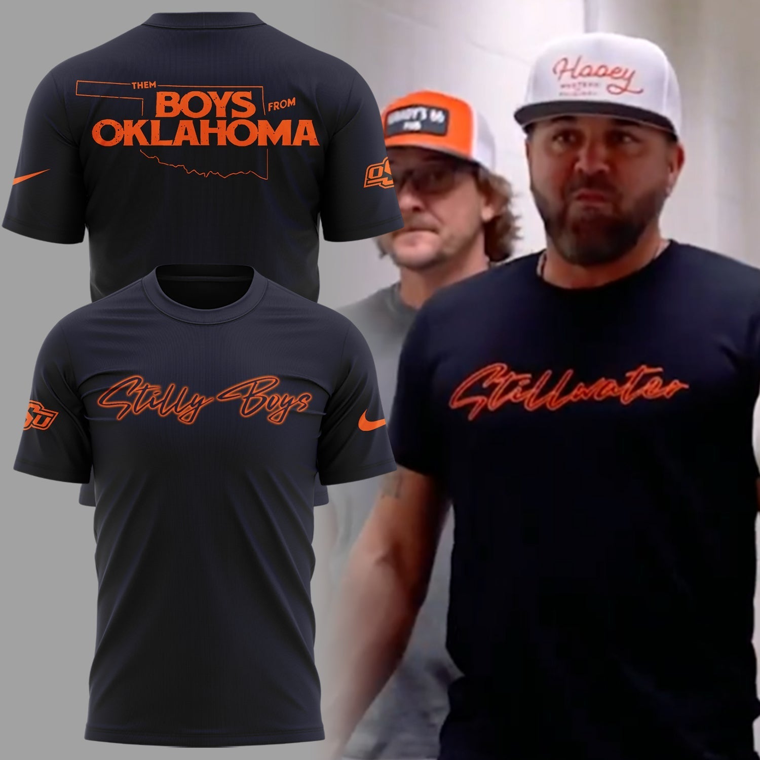 Limited Edition The Boys From Oklahoma Stilly Boys T-Shirt