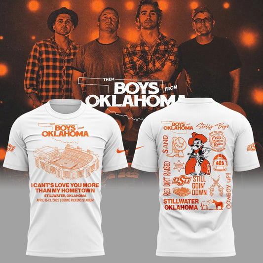 Limited Edition The Boys From Oklahoma White T-Shirt
