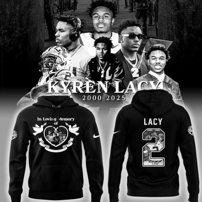 LSU In Loving Memory Of Kyren Lacy Hoodie Black